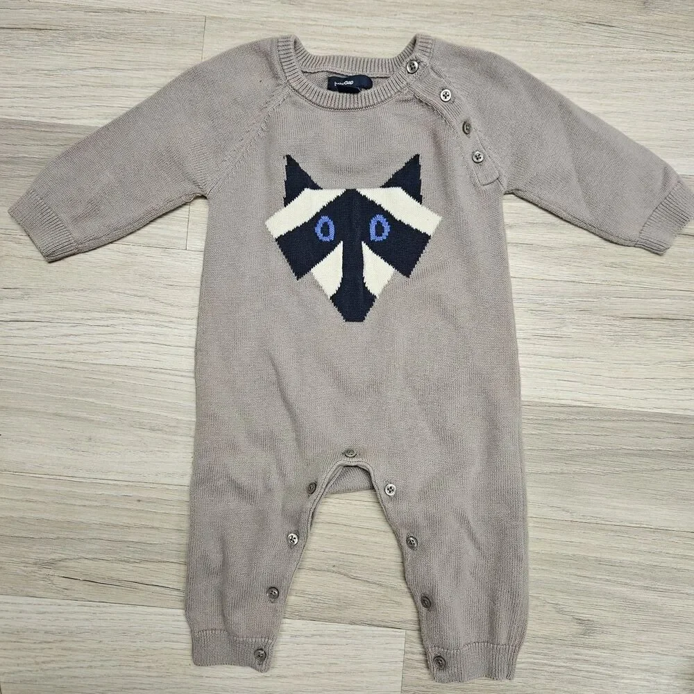 Baby Gap Boys One Piece Rompers Size 3-6 Months Blue Gray